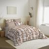 Complete Reversible Duvet Cover Pack for Bed 140 X 190 Cm Mykonos Siena