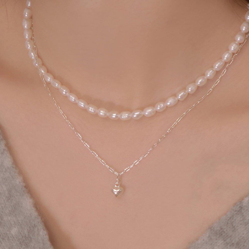 Sugar Pearl Freshwater Pearl Necklace W