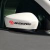 Наклейка на зеркало заднего вида Bokos для Mazda Speed Универсальная наклейка на зеркало - - - (M-S/Накладка на дверь, Черная)