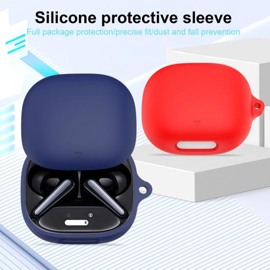 Earphone Silicone Protective Case Shockproof Impact Resistant Simple Installation Headphones Protector for Soundcore Liberty 4 Pro