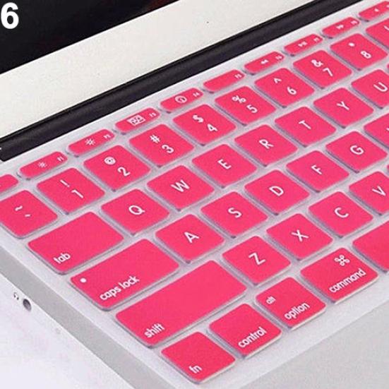 Силиконовая защитная пленка для клавиатуры, чехол для ноутбука Macbook