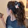 Сладкие Клетчатые Заколки-Клешни для Волос Милый Бантик Кролик Медведь Акула Зажим для Девочек Корейский Стиль Мультяшные Заколки для Волос Аксессуар для Волос