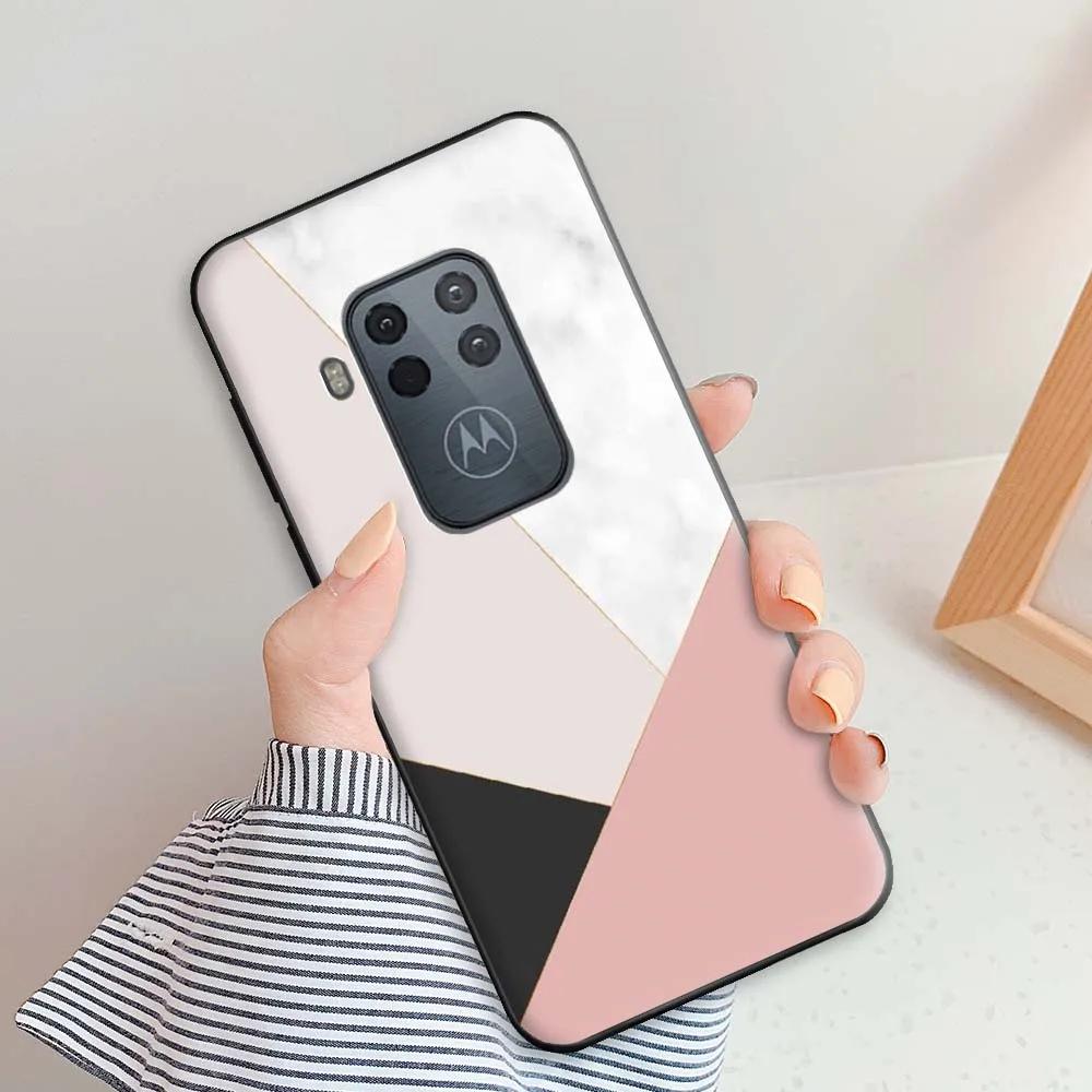 Чехол для Moto One Pro Чехол для Moto One Zoom Матовый Силикон Для Motorola Для Moto One Zoom Чехол Обложка Модный ТПУ Защитная Задняя Крышка