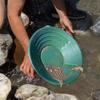 New 14inch Gold Panning Basin Round Plastic Sieve Gold Pan Gold Prospecting Dredging for Metal Detector