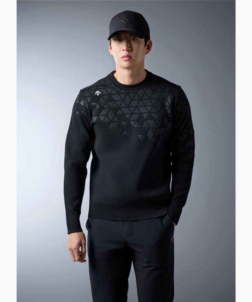 DESCENTE GOLF Men'S Engineered Pullover Dr11Mfkp24