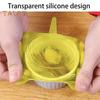 6 шт., силиконовые крышки для пищевых продуктов, крышки для чаш, сильная стабильность, пыленепроницаемость, сохранение свежести, пищевой класс, многофункциональные гибкие изоляционные чехлы, крышки для кастрюль, чашек