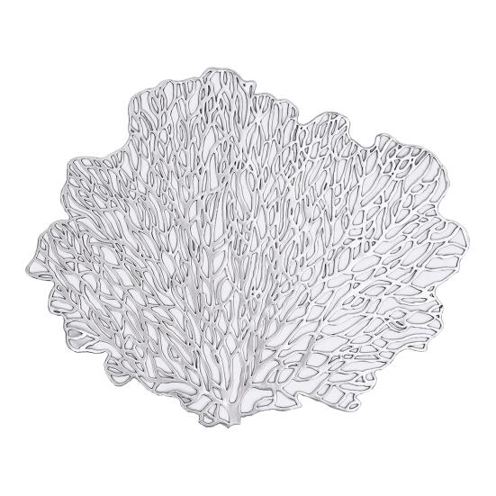 Table Placemat Heat-Resistant Kitchen Placemat Stylish Coral Shape Dining Table Mat for Home Decoration