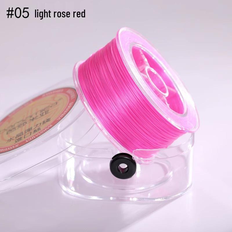 Импортный японский эластичный шнур для браслетов - Прочная резиновая леска для нанизывания хрустальных бусин Вэньвань