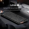 Механическая клавиатура Lofree Small Shift 84 с низким профилем, двухрежимная