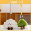 Dumplings Zongzi Cute Rice Dumpling Steamed Rolls Pastry Plush Pendant Toy