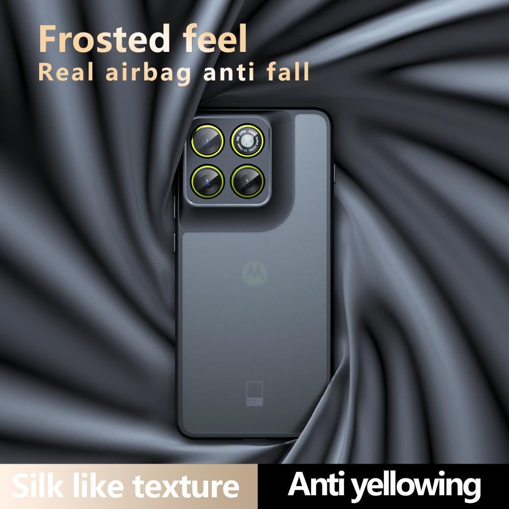 Для Motorola Signature XT2603-2 5G Матовый Акриловый Чехол для Moto Edge 70 Ultra X70 Air Pro Ударопрочный Жесткий PC +TPU Чехол-Бампер