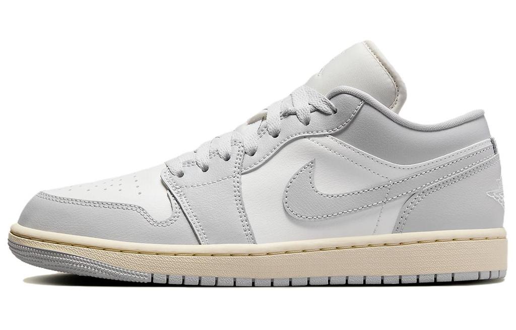 Jordan 1 Низкожирное кокосовое молоко Нейтрально-серый (Женский)