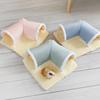 Small Pet Tunnel Nest: Right Angle Hideaway for Hamsters, Guinea Pigs, Dwarf Rabbits, Chinchillas, Squirrels, Hedgehogs