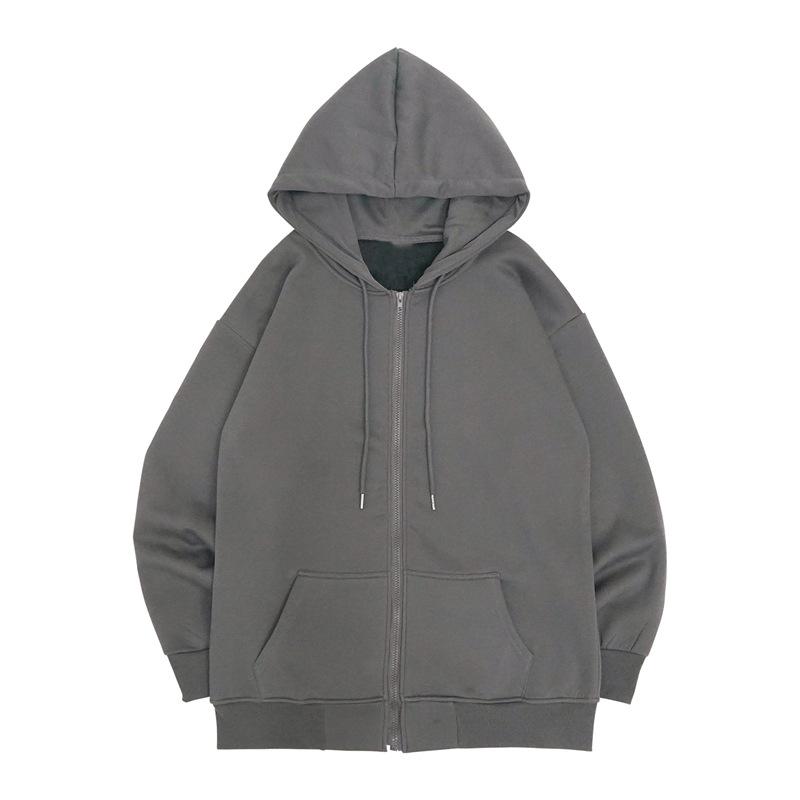 New Autumn and Winter Cardigan Zipper Sweatshirts for Men and Women, Hooded Spring and Autumn Couple Sports and Casual Tops