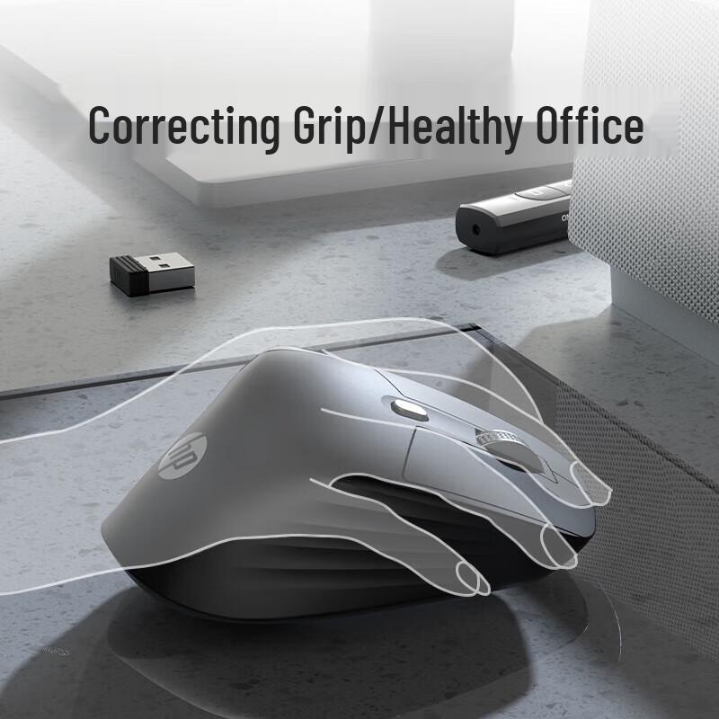 HP Professor1 Silent Multi-Mode Ergonomic Wireless Mouse