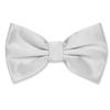 Solid Men's Bow Tie for Tuxedo or Suit1pcs,White
