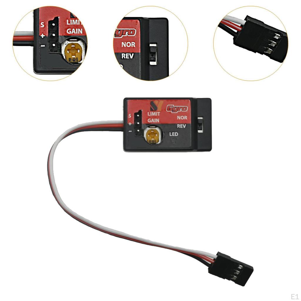 Compact Gyro Module for Remote Control Cars