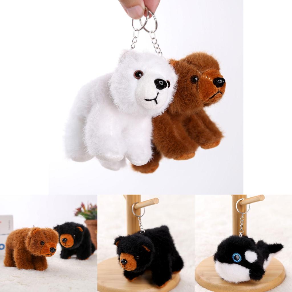Marine Animal Stuffed Toy With Soft Pp Cotton For Gift For Girls And Bag Charm