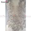 Hot Wedding Dress Bridal Gown Bridesmaid Rhinestone Patch for Wedding  WDP-054