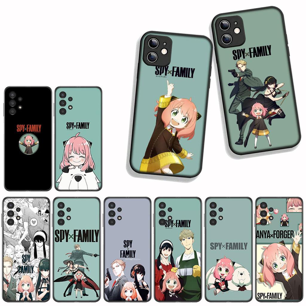 Funda Coque Cover for Xiaomi Redmi Note 14 13 12 13C 14C 12C 8 Pro Plus Pro+ 9C NFC 9T Phone Case Anya Forger Spy x Family