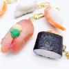 Cuisine Bag Salmon Creative Sushi Keyrings Simulation Sushi Keychains Key Chains Bag Pendants