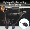 Автомобильный аудио микрофон 3,5 мм для Bluetooth-совместимых головных устройств GPS DVD HiFi звук четкое качество регулируемый микрофон с низким уровнем шума