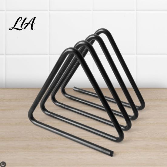 Drainage Rack for Chopping Boards Metal Cutting Board Holder Kitchen Countertop, Multi?Slot Organizer Stand Countertop Lid Boards, Lids, Bakeware
