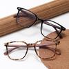 Литературные Ретро Очки с Большой Оправой под Дерево, Антирадиационные и Блокирующие Синий Свет, Сверхлегкие TR, Модные Унисекс Высокого Класса M03.