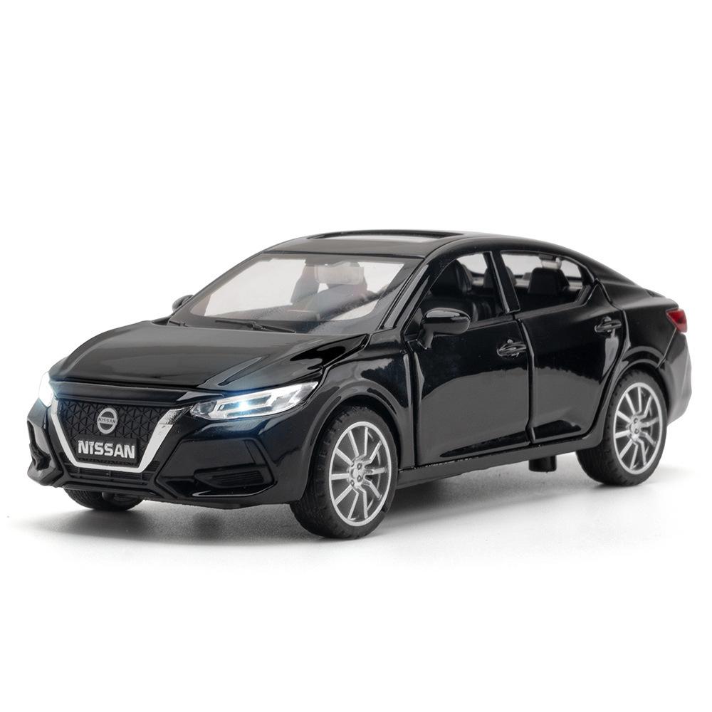 Литая под давлением модель автомобиля SYLPHY 1/32, коллекция игрушечных транспортных средств, звуки, подарки для детей