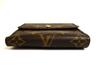 Authentic LOUIS VUITTON Monogram Brown Leather Bifold Wallet Compact Wallet #b124  Open box