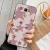 FHNBLJ Gold Pink Glitter Marble Phone Case Cover for Samsung J4 PLUS J7PRO J5 J6 J7 PRIME J7 Neo 2016 2018 J8