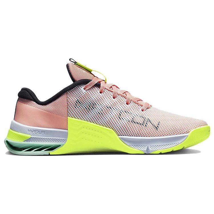 Nike Женские кроссовки Metcon 8 Arctic Orange Volt Football-серый Cave-Purple DO9327-800