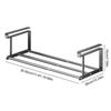 Under Shelf Basket Cabinet Telescopic Shelf Heavy-Duty Non-Slip Adjustable Rack Tray for Kitchen Sink Locker Vanity RV Closet