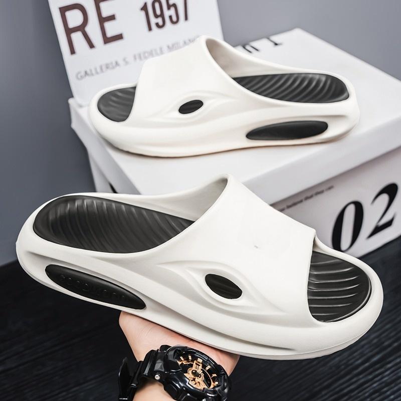 TUINANLE High Quality Soft EVA Sole Summer Slippers for Men Bathroom Slippers Home Slides