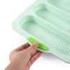 Non-Stick 4-Cavity Silicone Baguette Mold for French Bread Baking