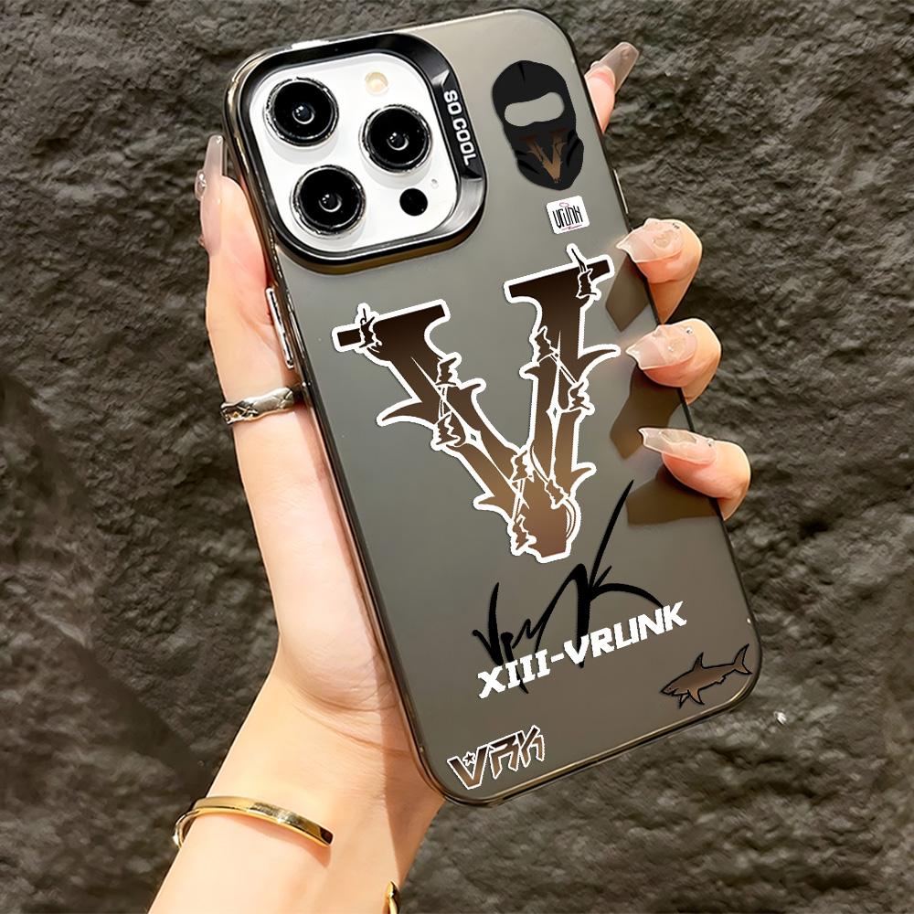 Крутой Модный V-Vrunks Горячий Чехол Для Телефона Для iPhone 17 16e 16 15 14 13 12 11 mini Pro Max X XR XSMAX Air Plus Противоударный Матовый Чехол