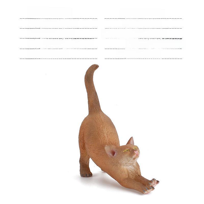 Детский набор игрушек «Черно-белый котенок» — китайские сельские украшения в виде кошечки