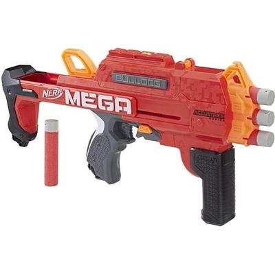 NERF MEGA - Бульдог - Пистолет с пенопластовыми дротиками - Унисекс - Возраст от 8 лет и старше