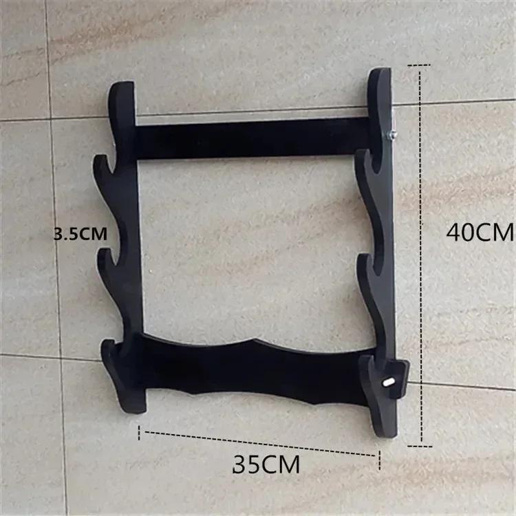Настенная подставка для катаны, деревянная подставка для сабли, полка-дисплей, держатель для меча, настенная стойка для японской катаны, органайзер, украшение для дома