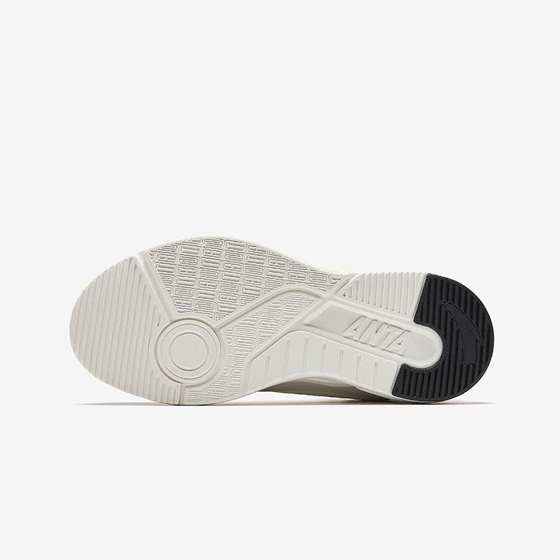 Anta Kids Synthetic Leather Arc Light Trendy Versatile Lightweight Shock Absorbing High Top Kids Skate Shoes Kids Skate Shoes A22448095-1