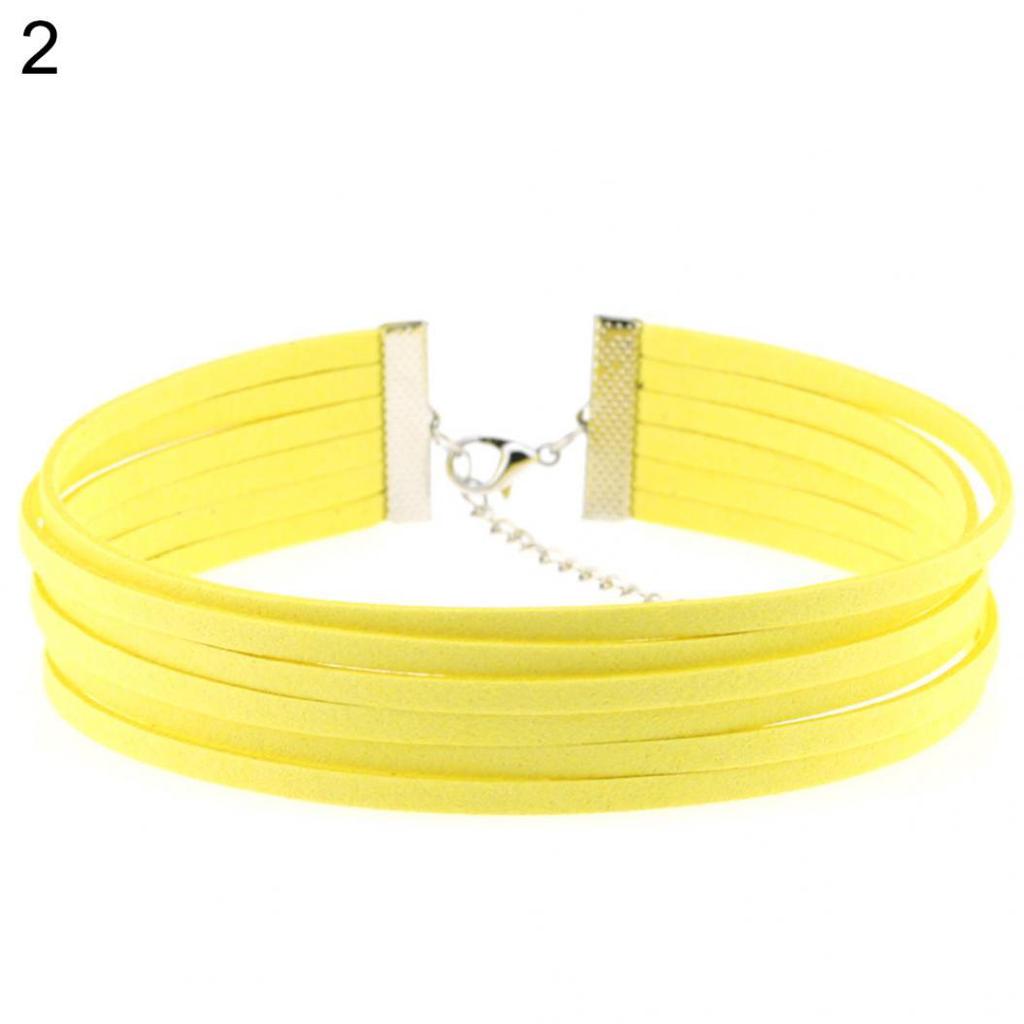 Готический многослойный чокер с застежкой-карабином, готическое женское ожерелье для вечеринок, клубов и пабов ADM