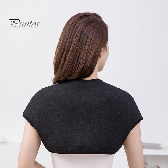 Теплый наплечник, зимняя термоподкладка из флиса, утеплитель для плеч, для пожилых мужчин и женщин, протектор плеч, носимый наплечный платок