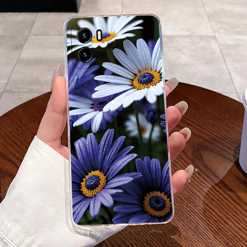 Чехол Для Vivo Y15a Y15c Y15s Чехол для телефона V2134 V2147 V2120 V2139 Обложка Эстетичный Роскошный Милый Крутой Мальчики Девочки Прозрачный Корпус