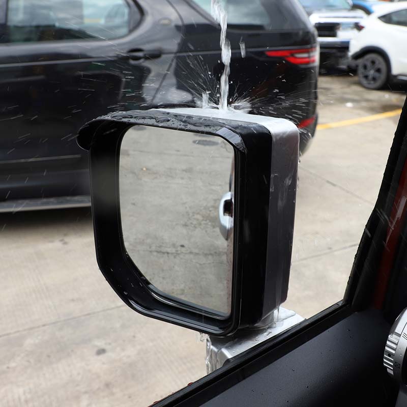 ABS автомобильное наружное зеркало заднего вида дождь украшение для бровей рамка наклейка для Toyota FJ Cruiser 2007-авто