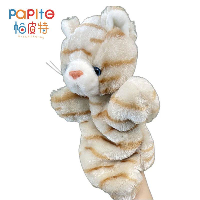 Zodiac Animals Plush Puppets Collection With Customizable Design For Nursery Performance Activities