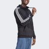 Adidas Худи Essentials Fleece с тремя полосками Мужские худи Черный IB4028