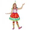 Girls Deluxe Clown Costume Set