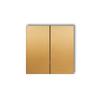 Karlik complementary products gold Double keys for deco, icon, mini switches (set of two) 29DKL-2