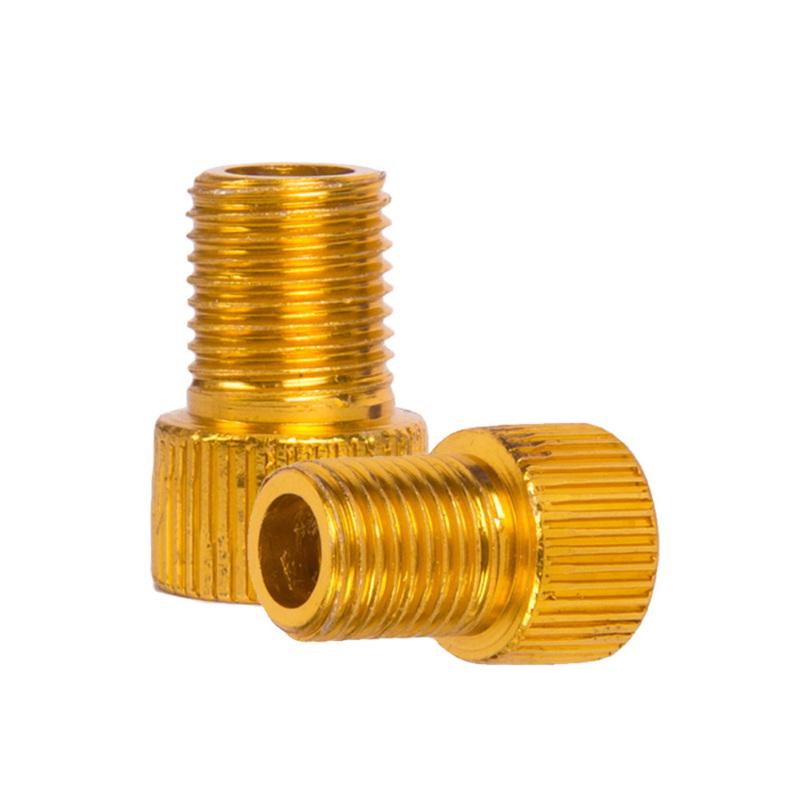 Адаптеры для вентилей велосипеда Насос Французский клапан Адаптер Конвертер Крышка