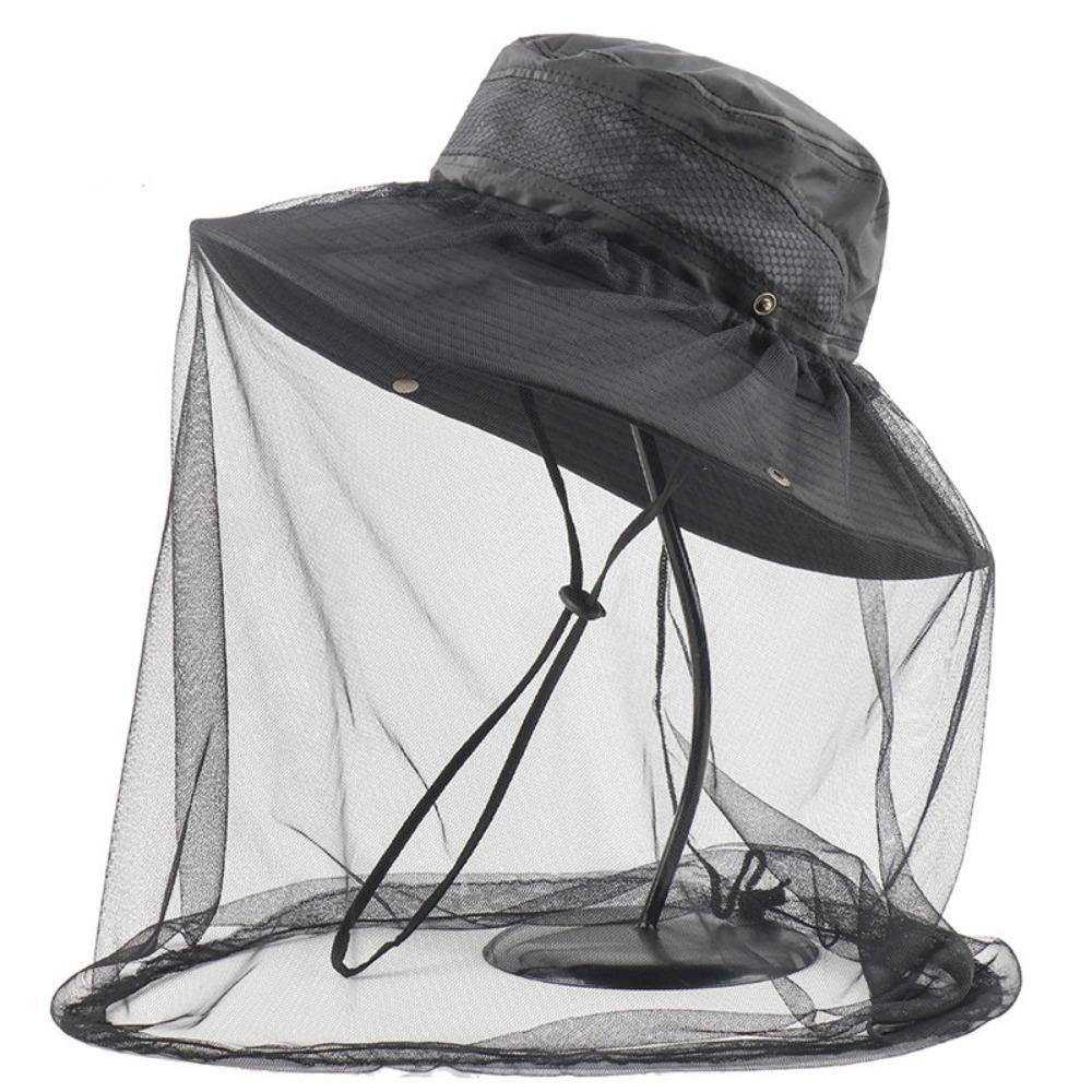 Breathable Anti Bee Hat Portable Fishing Sun Cap New Insect Mesh Hat